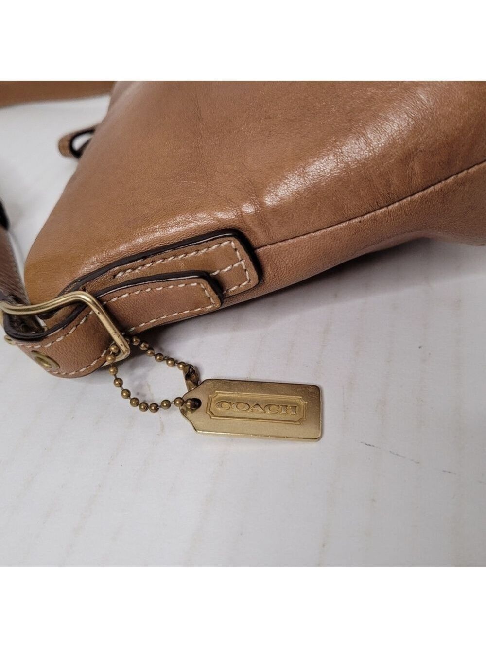 Coach Leather Demi Baguette - Picture 11 of 16